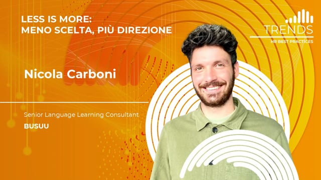 Thumbnail Less is more – meno scelta, più direzione - BUSUU