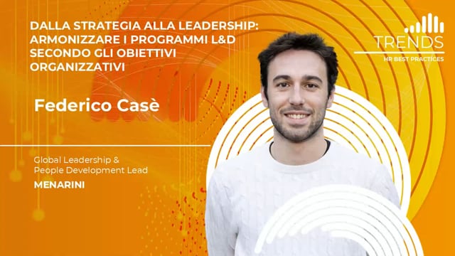 Thumbnail Dalla strategia alla leadership: armonizzare i programmi L&D secondo gli obiettivi organizzativi - MENARINI