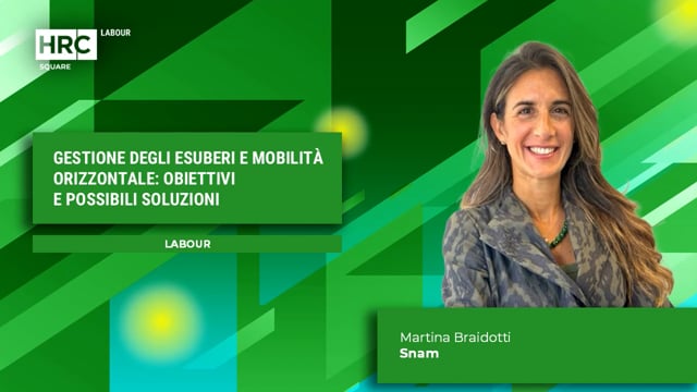 Thumbnail Gestione degli esuberi e mobilità orizzontale - obiettivi e possibili soluzioni SNAM