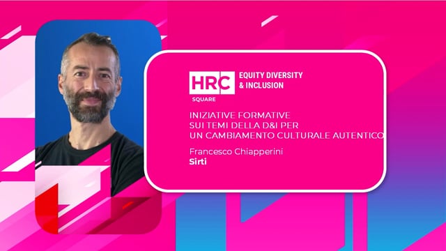 Thumbnail Iniziative formative sui temi della D&I per un cambiamento culturale autentico SIRTI