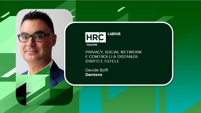Video thumbnail for Privacy, social network e controlli a distanza - diritti e tutele DENTONS