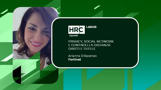 Video thumbnail for Privacy, social network e controlli a distanza - diritti e tutele FORTINET