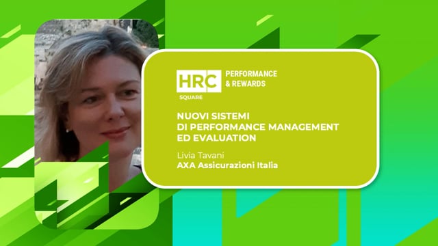 Thumbnail Nuovi sistemi di performance management ed evaluation AXA ASSICURAZIONI ITALIA