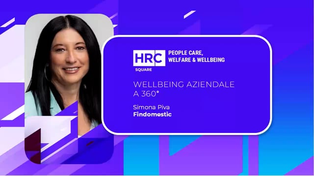 Video thumbnail for Wellbeing aziendale a 360° FINDOMESTIC