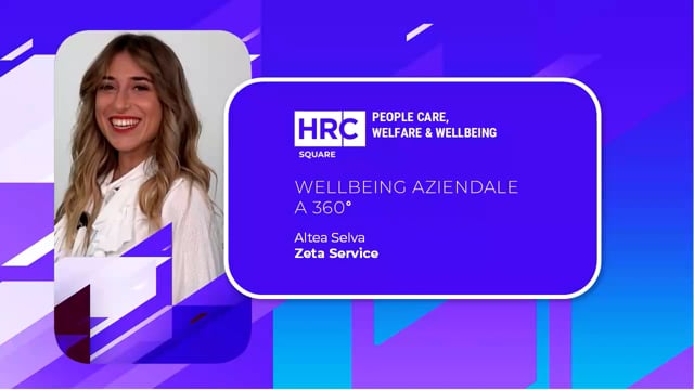 Video thumbnail for Wellbeing aziendale a 360° ZETA SERVICE
