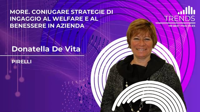 Thumbnail More. Coniugare strategie di ingaggio al welfare e al benessere in azienda – PIRELLI
